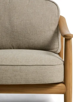 Tuinstoelen-Kave Home Elunda Outdoor Fauteuil Naturel