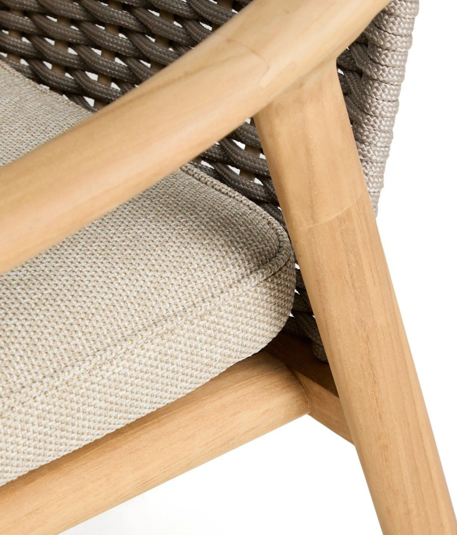 Tuinstoelen-Kave Home Elunda Tuinstoel Naturel