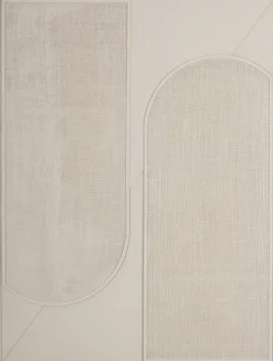 Wanddecoraties-MUST Living Elyn Wanddecoratie Cream