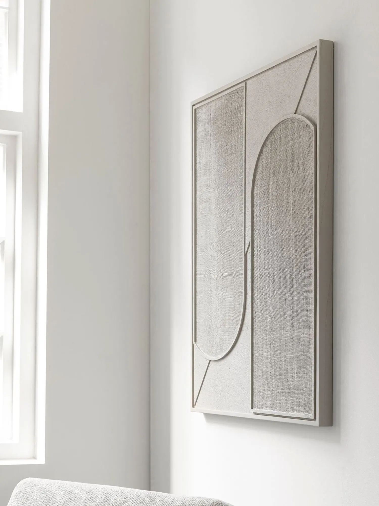 Wanddecoraties-MUST Living Elyn Wanddecoratie Cream