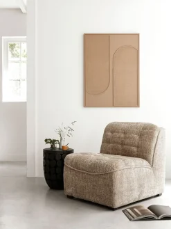 Wanddecoraties-MUST Living Elyn Wanddecoratie Brown