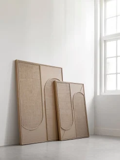 Wanddecoraties-MUST Living Elyn Wanddecoratie Brown