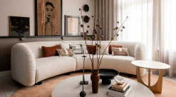 Houten Bijzettafels|Ronde Bijzettafels-Urban Nature Culture Enkei Bijzettafel Blonde