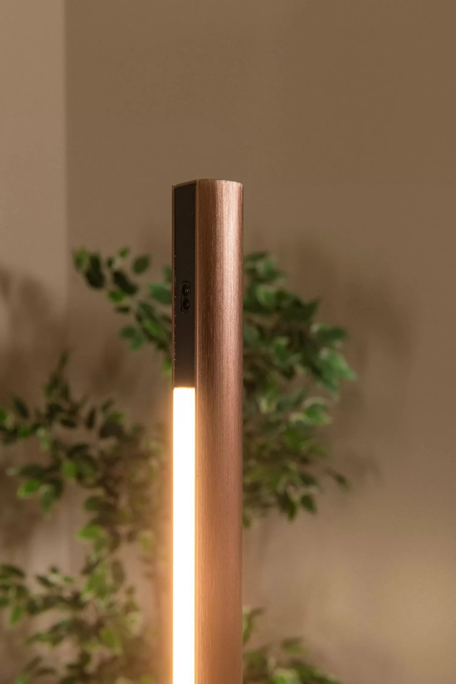 Industriële Vloerlampen|Vloerlampen-Lucide Equinox Vloerlamp Koffie