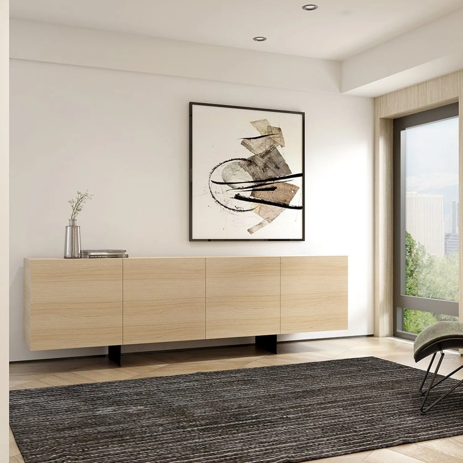 Dressoirs-Crest Ereganto Dressoir Naturel