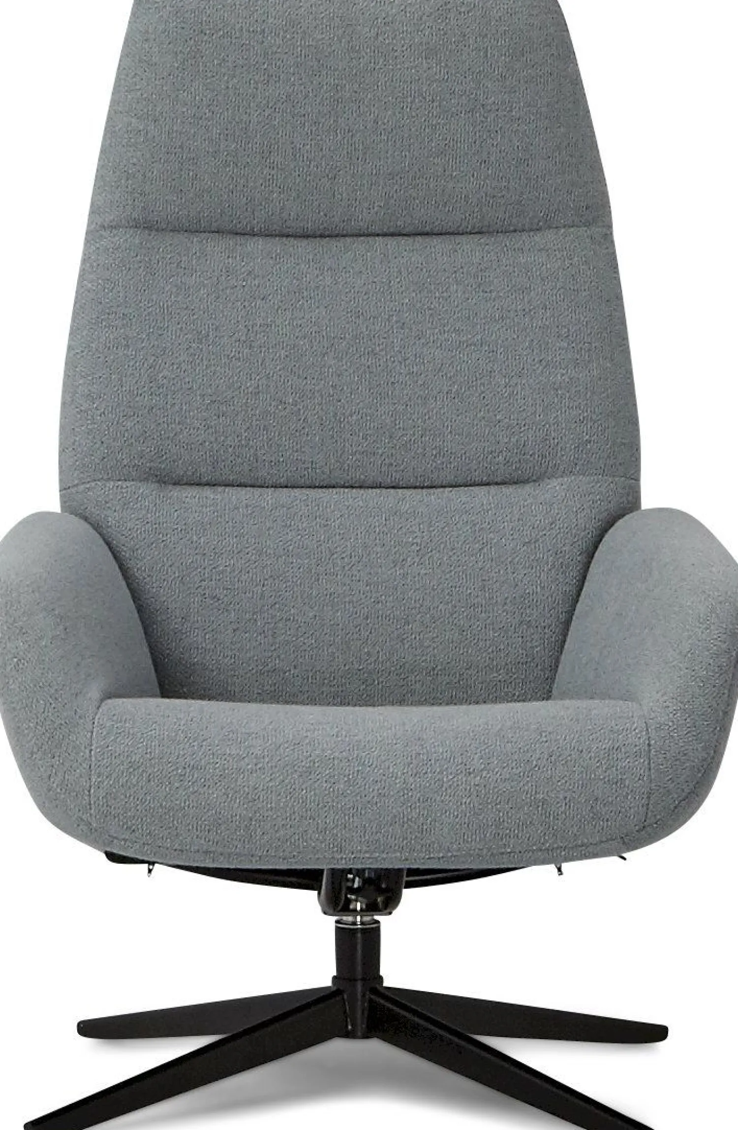 Leren Fauteuils|Draaifauteuils-Montèl Ergo Relaxfauteuil Dark Green