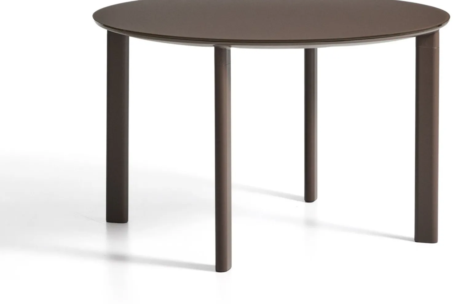 Tuintafels-Kave Home Erice Ronde Tuintafel Bruin