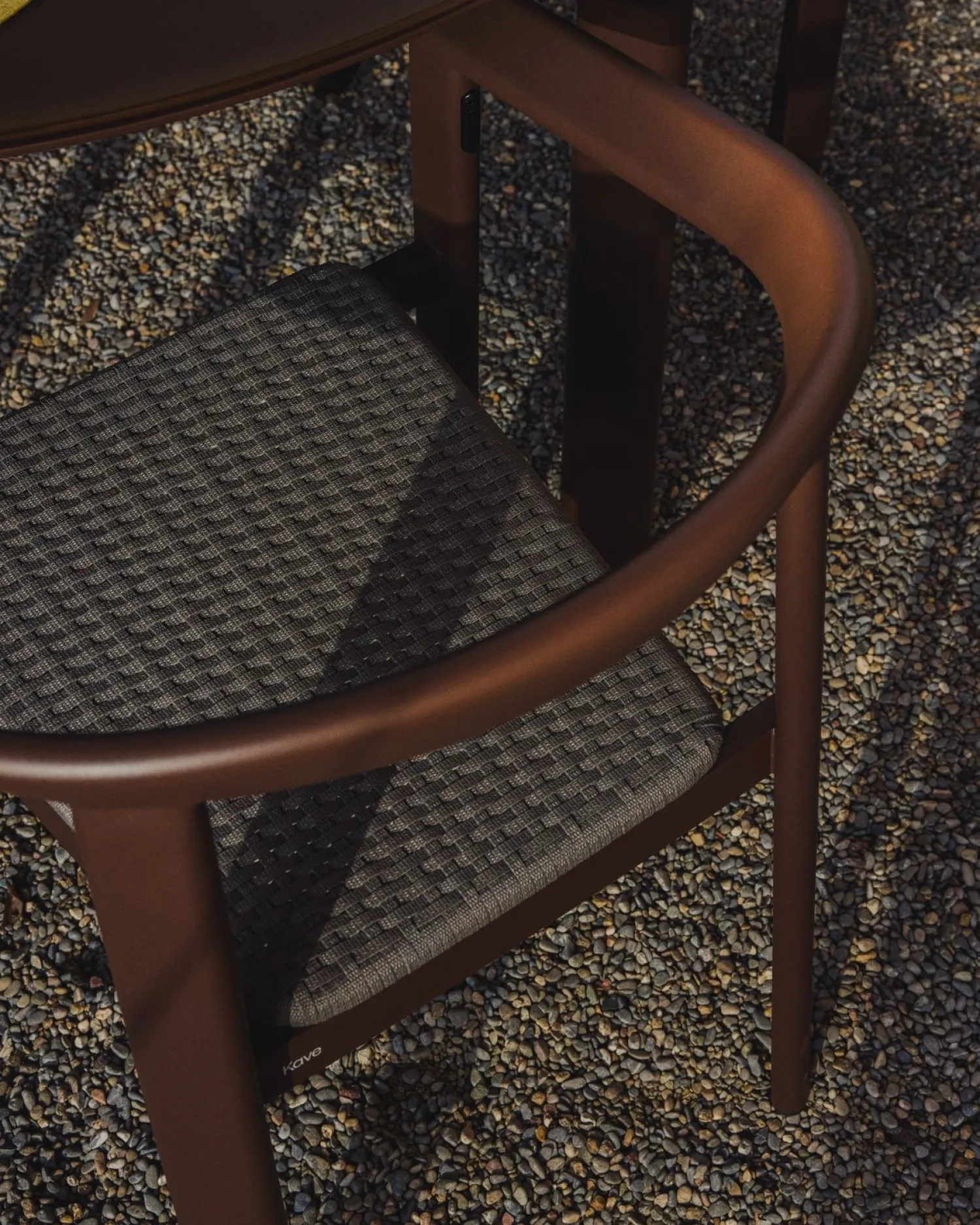 Tuinstoelen-Kave Home Erice Tuinstoel Bruin