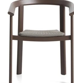 Tuinstoelen-Kave Home Erice Tuinstoel Bruin