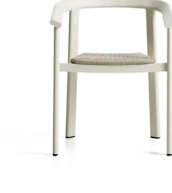 Tuinstoelen-Kave Home Erice Tuinstoel Ecru