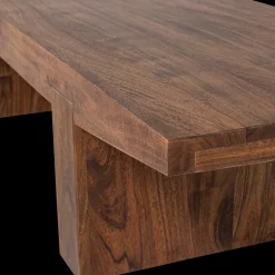 Houten Salontafels-WOOOD Eron Salontafel Bruin