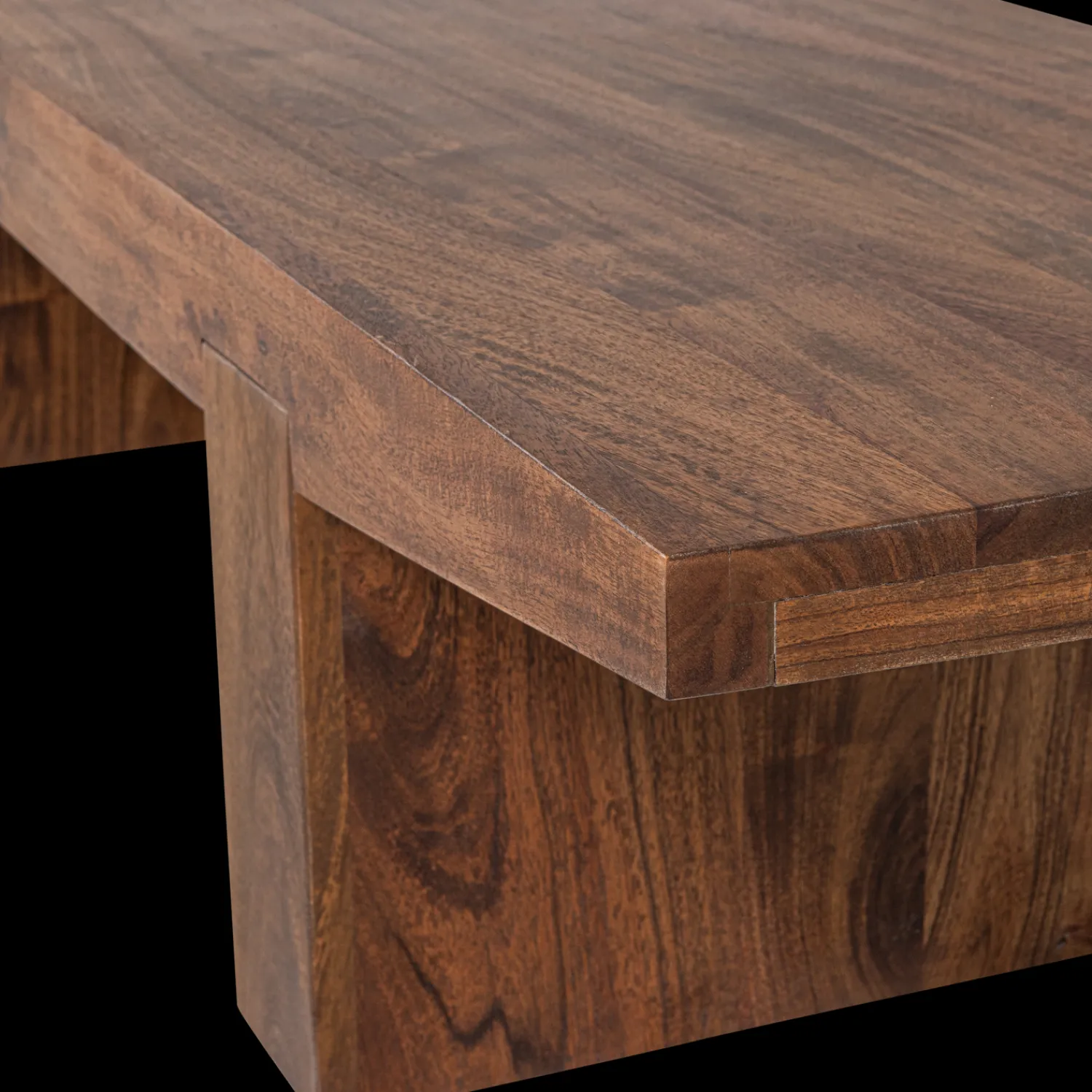 Houten Salontafels-WOOOD Eron Salontafel Bruin