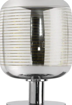 Tafellampen|Tafellampen-Lucide Eryn Tafellamp Chroom, Goud