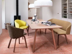 Rechthoekige Eettafels-Arco Essential Eettafel Eiken