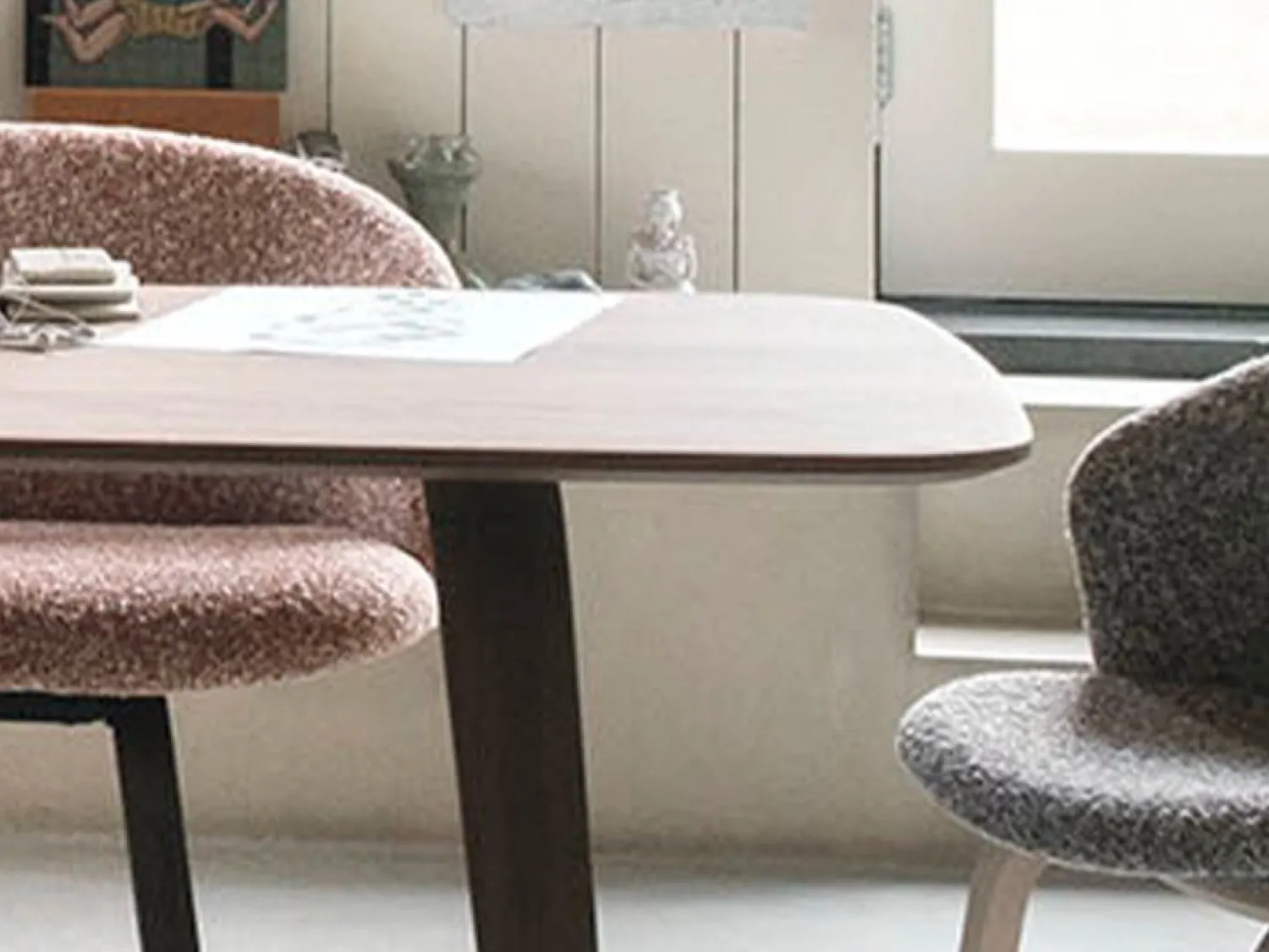 Rechthoekige Eettafels-Arco Essential Eettafel Eiken
