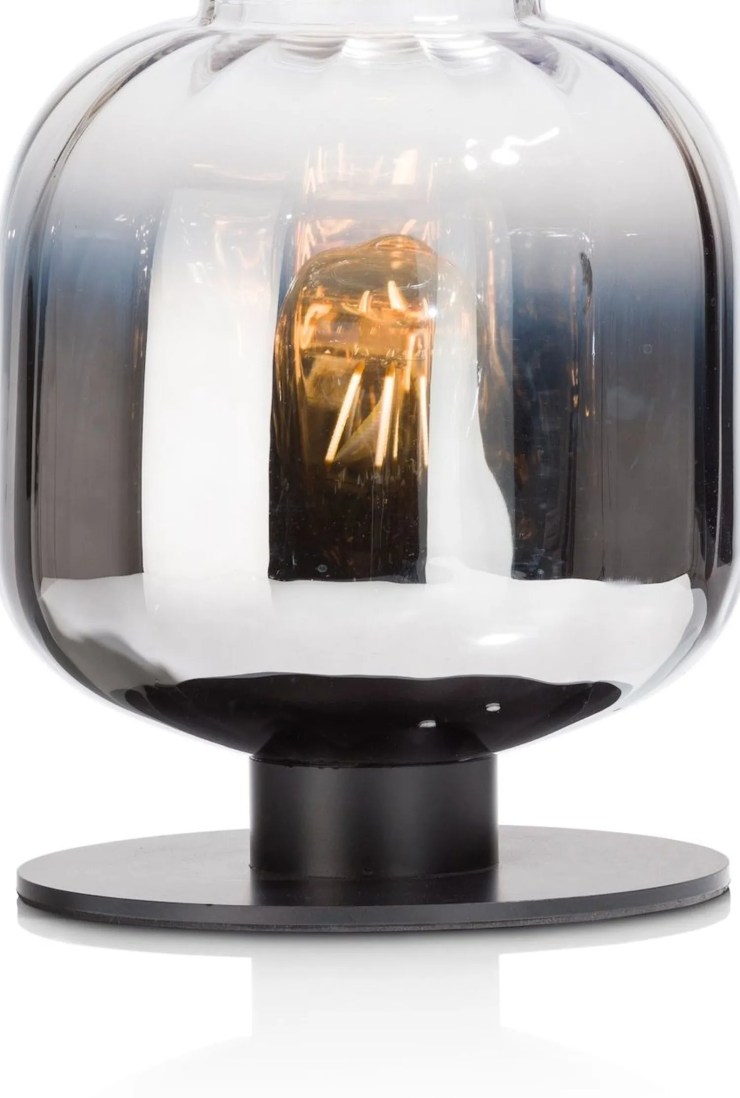 Moderne Tafellampen|Tafellampen-COCO maison Essex Tafellamp Zwart, Antraciet