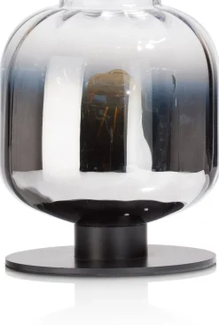 Moderne Tafellampen|Tafellampen-COCO maison Essex Tafellamp Zwart, Antraciet