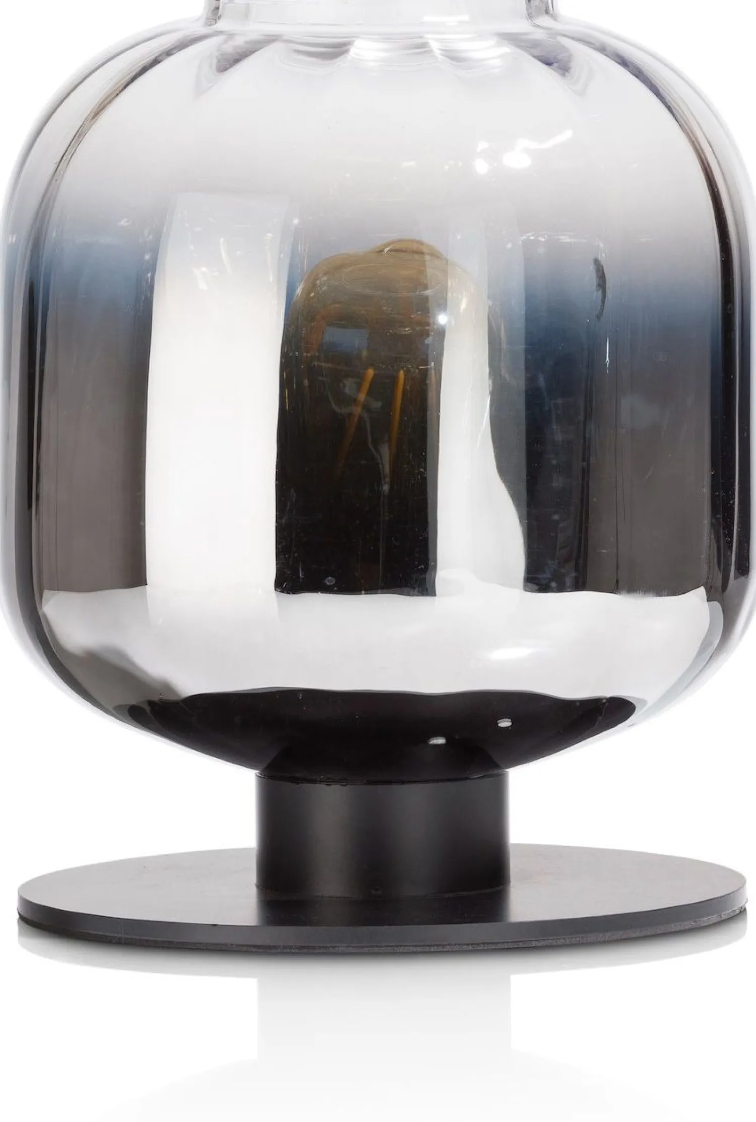 Moderne Tafellampen|Tafellampen-COCO maison Essex Tafellamp Zwart, Antraciet