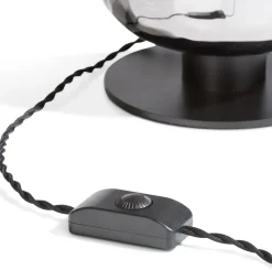 Moderne Tafellampen|Tafellampen-COCO maison Essex Tafellamp Zwart, Antraciet