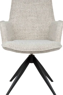 Eetkamerstoelen Met Armleuning-Eijerkamp Collectie Etan Armstoel Bisque