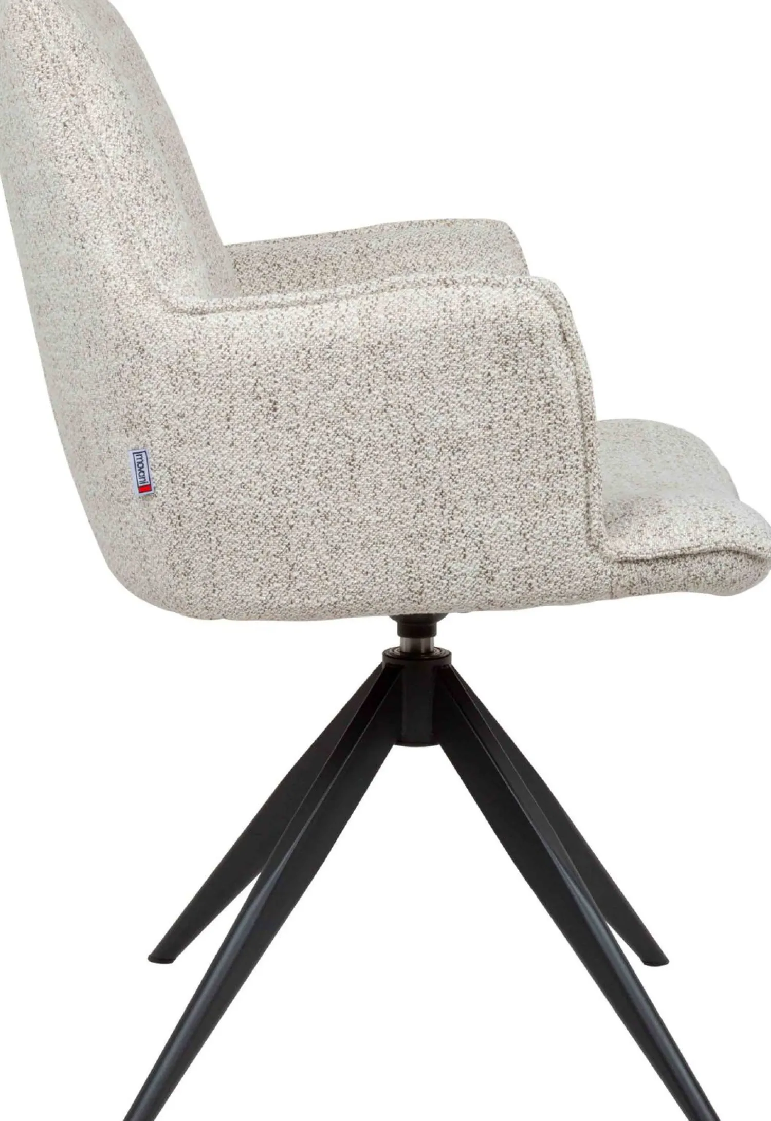 Eetkamerstoelen Met Armleuning-Eijerkamp Collectie Etan Armstoel Bisque