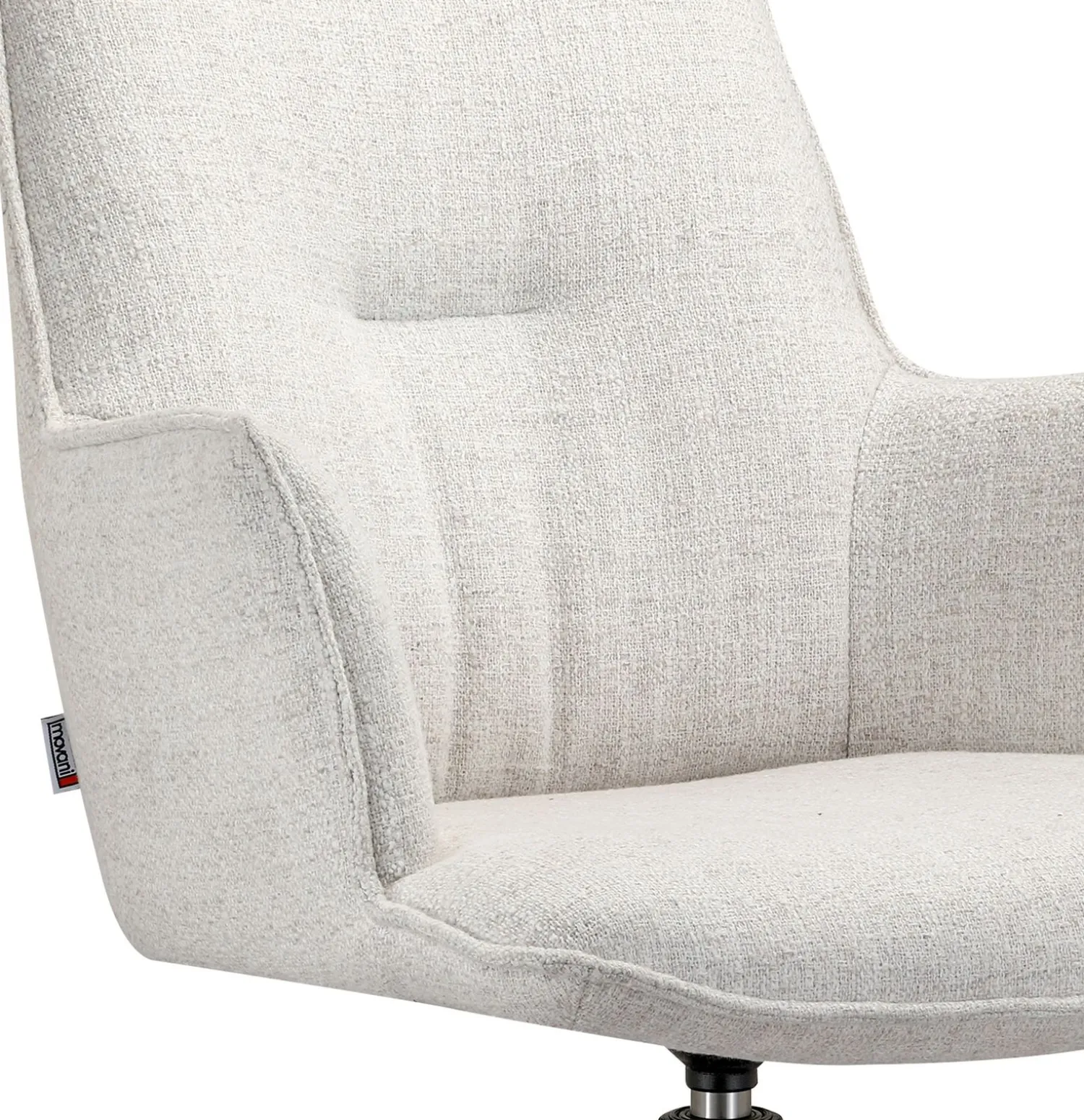 Eetkamerstoelen Met Armleuning-Eijerkamp Collectie Etan Armstoel Beige