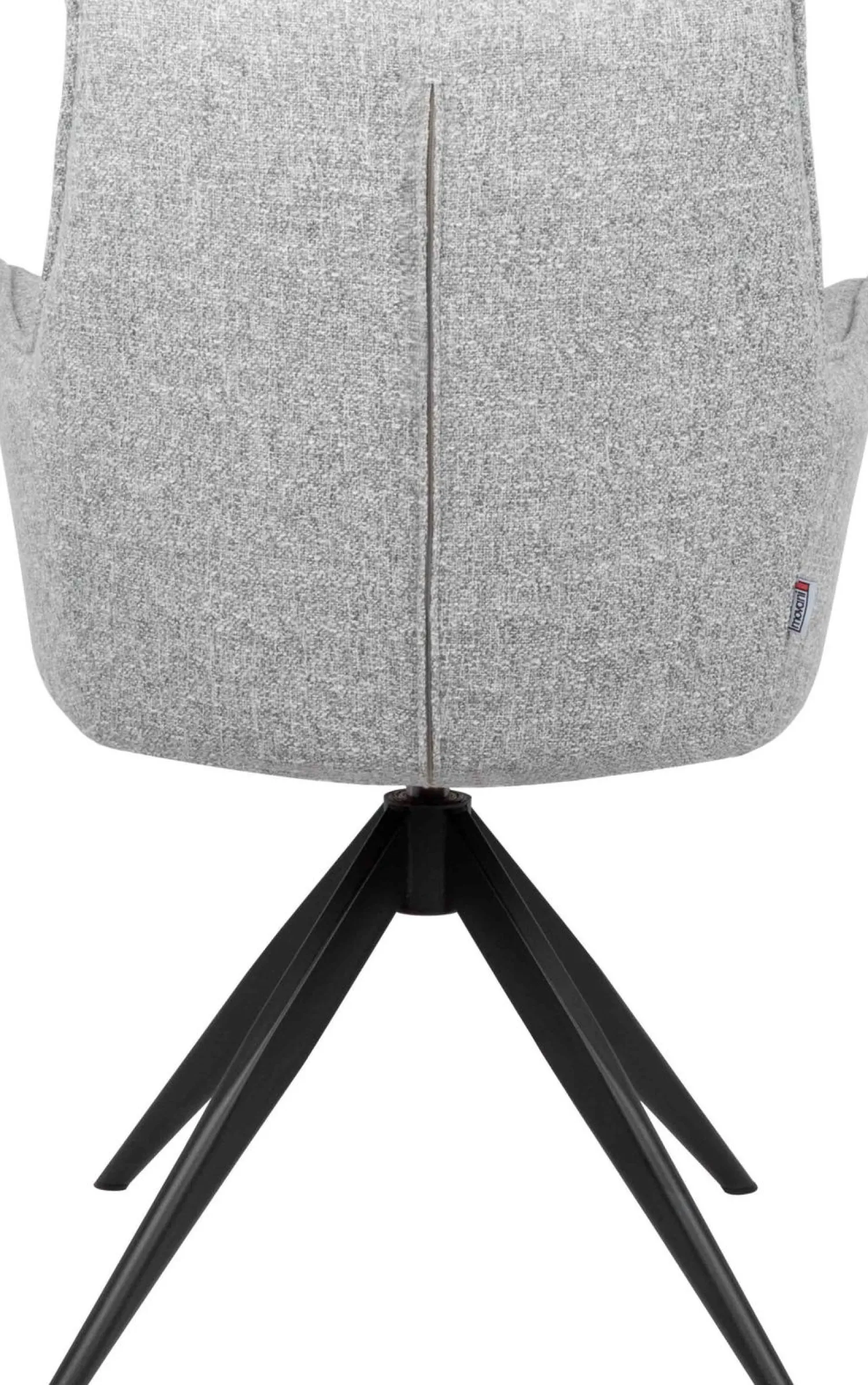Eetkamerstoelen Met Armleuning-Eijerkamp Collectie Etan Armstoel Ash Grey