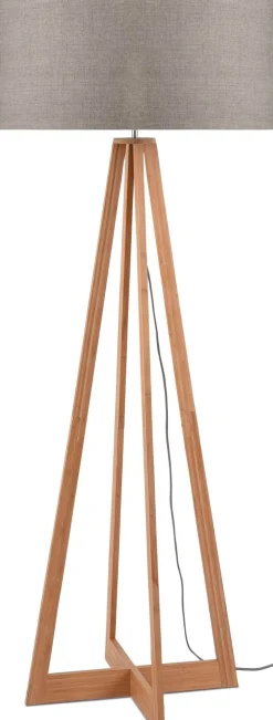 Vloerlampen|Vloerlampen-Good&Mojo Everest Vloerlamp taupe