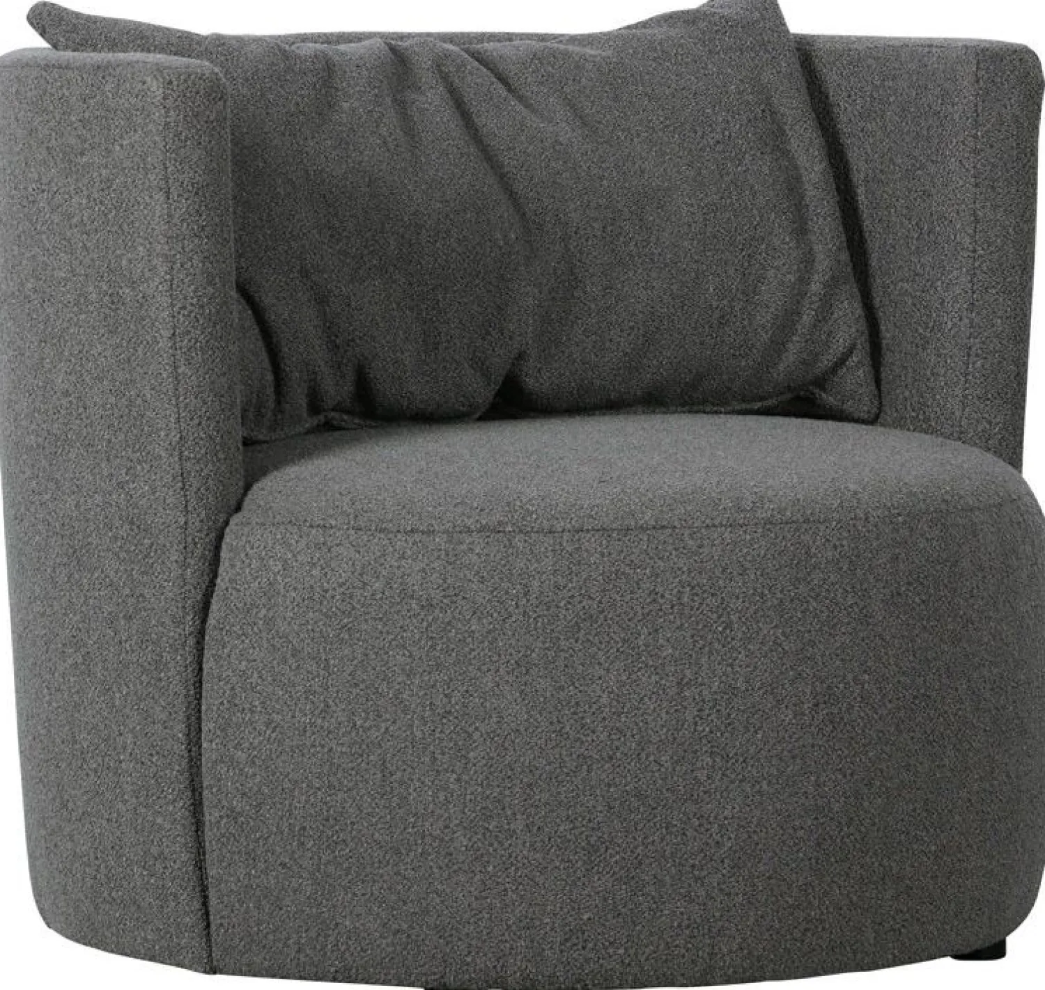 Ronde Fauteuils-vtwonen Explore Fauteuil Steel