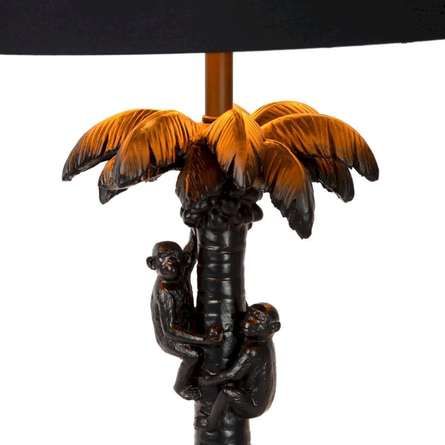 Tafellampen|Tafellampen-Lucide Extravaganza Coconut Tafellamp Zwart