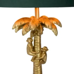 Tafellampen|Tafellampen-Lucide Extravaganza Coconut Tafellamp Goud, Groen
