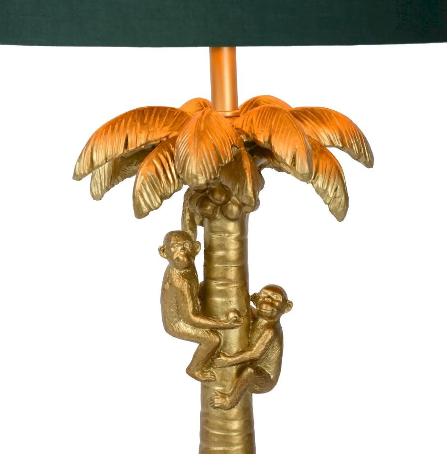 Tafellampen|Tafellampen-Lucide Extravaganza Coconut Tafellamp Goud, Groen