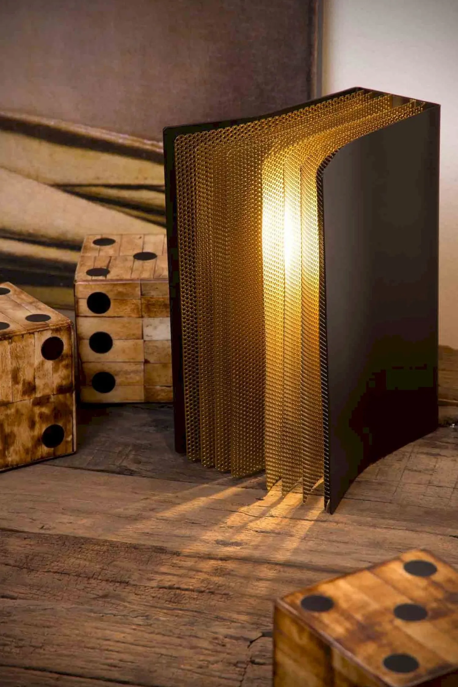 Tafellampen|Tafellampen-Lucide Extravaganza Livret Tafellamp Zwart, Goud