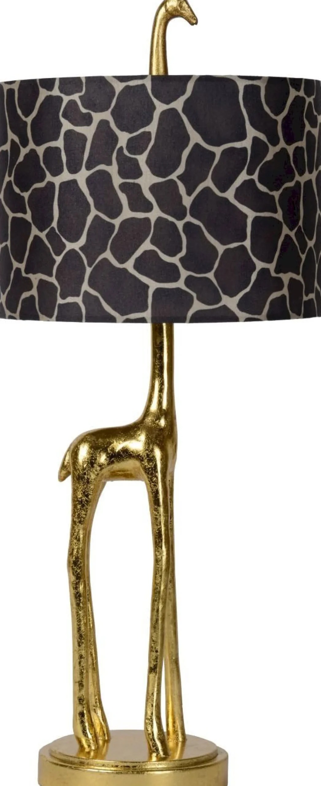 Tafellampen|Tafellampen-Lucide Extravaganza Miss Tall Tafellamp Goud, Bruin
