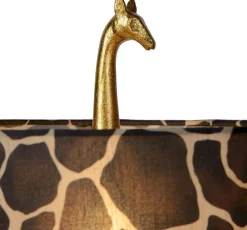 Tafellampen|Tafellampen-Lucide Extravaganza Miss Tall Tafellamp Goud, Bruin