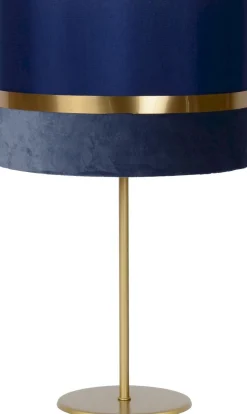 Tafellampen|Tafellampen-Lucide Extravaganza Tusse Tafellamp Blauw, Goud