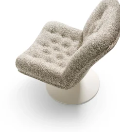 Design Fauteuils|Draaifauteuils-Artifort F507 Fauteuil Taupe