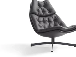 Leren Fauteuils|Design Fauteuils-Artifort F587 Fauteuil Bruin
