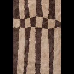 Vloerkleden|Wollen Vloerkleden-WOOOD Fafa Vloerkleed Natural, Brown
