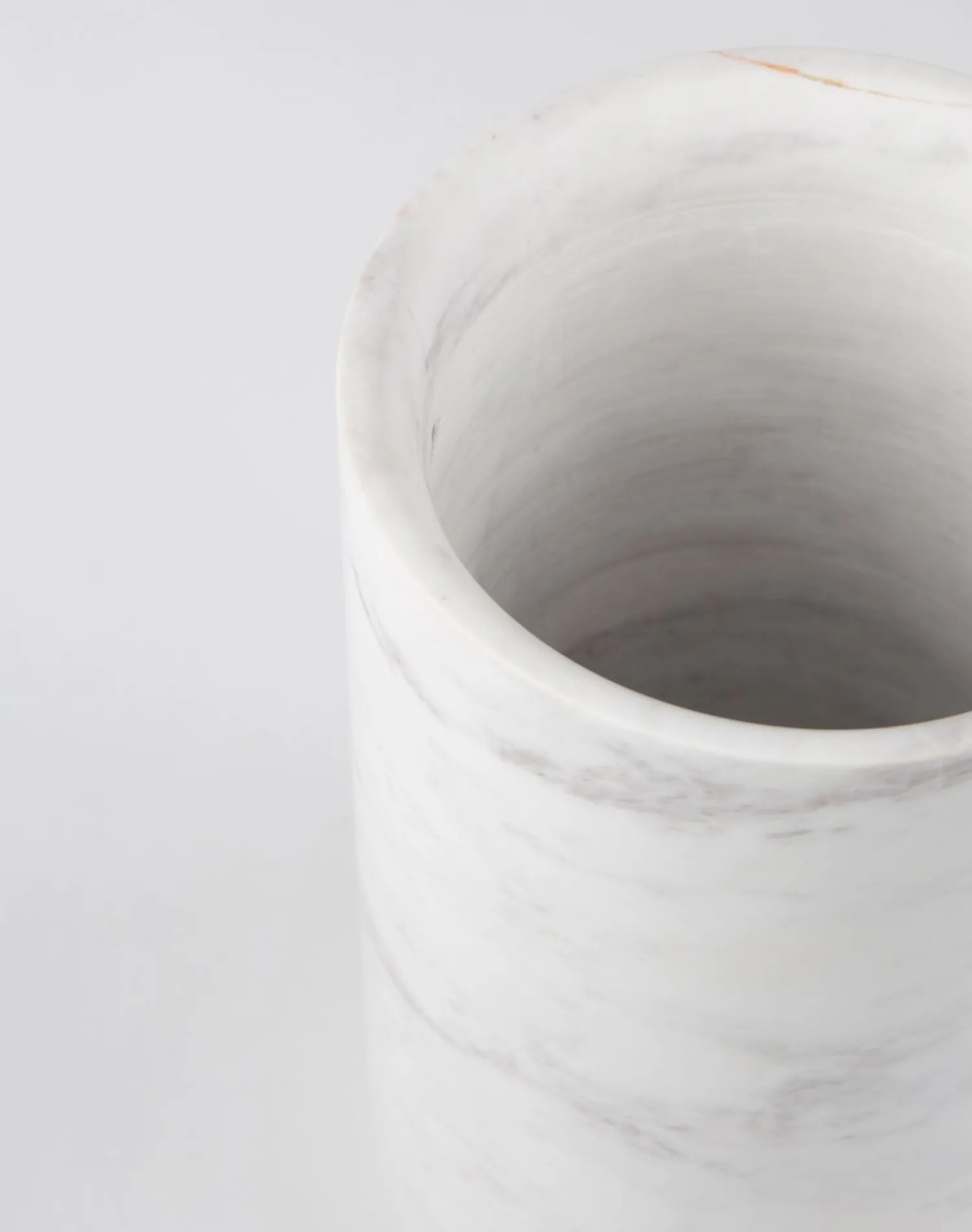 Vazen & Potten-Zuiver Fajen Marble Vaas White