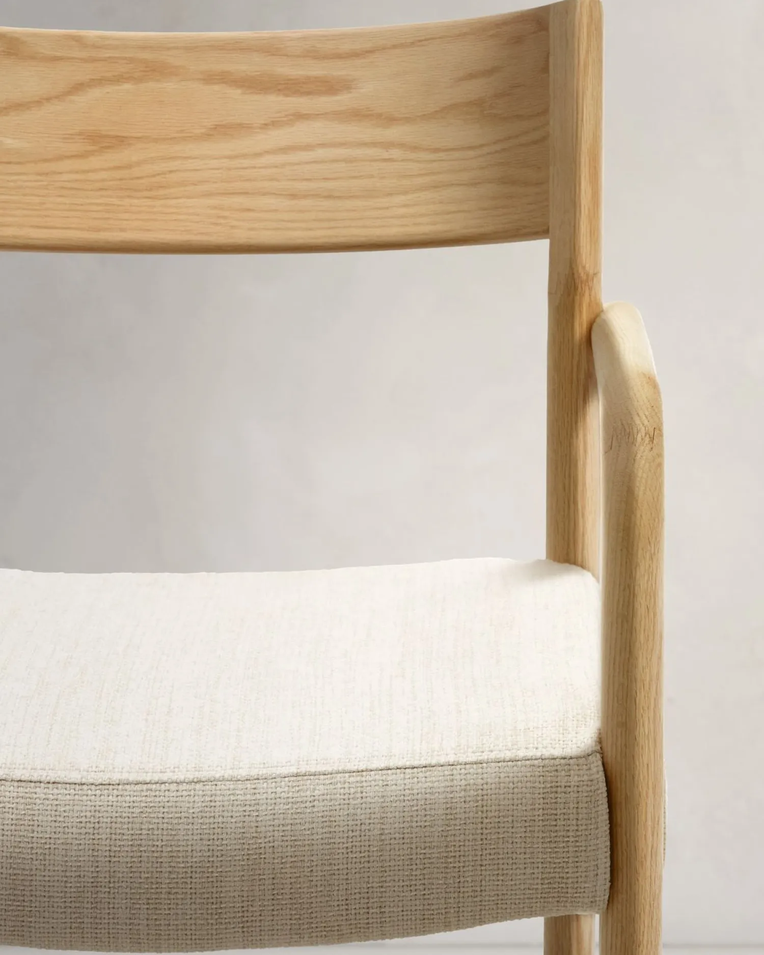 Eetkamerstoelen Met Armleuning-Kave Home Falconera Armstoel Beige, Naturel