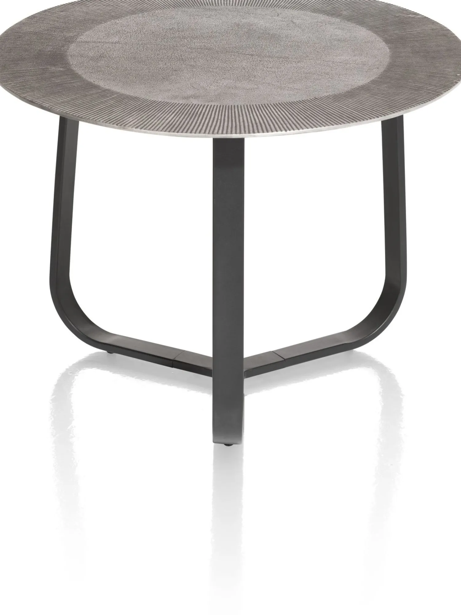 Ronde Salontafels-XOOON Falun Salontafel Zilver