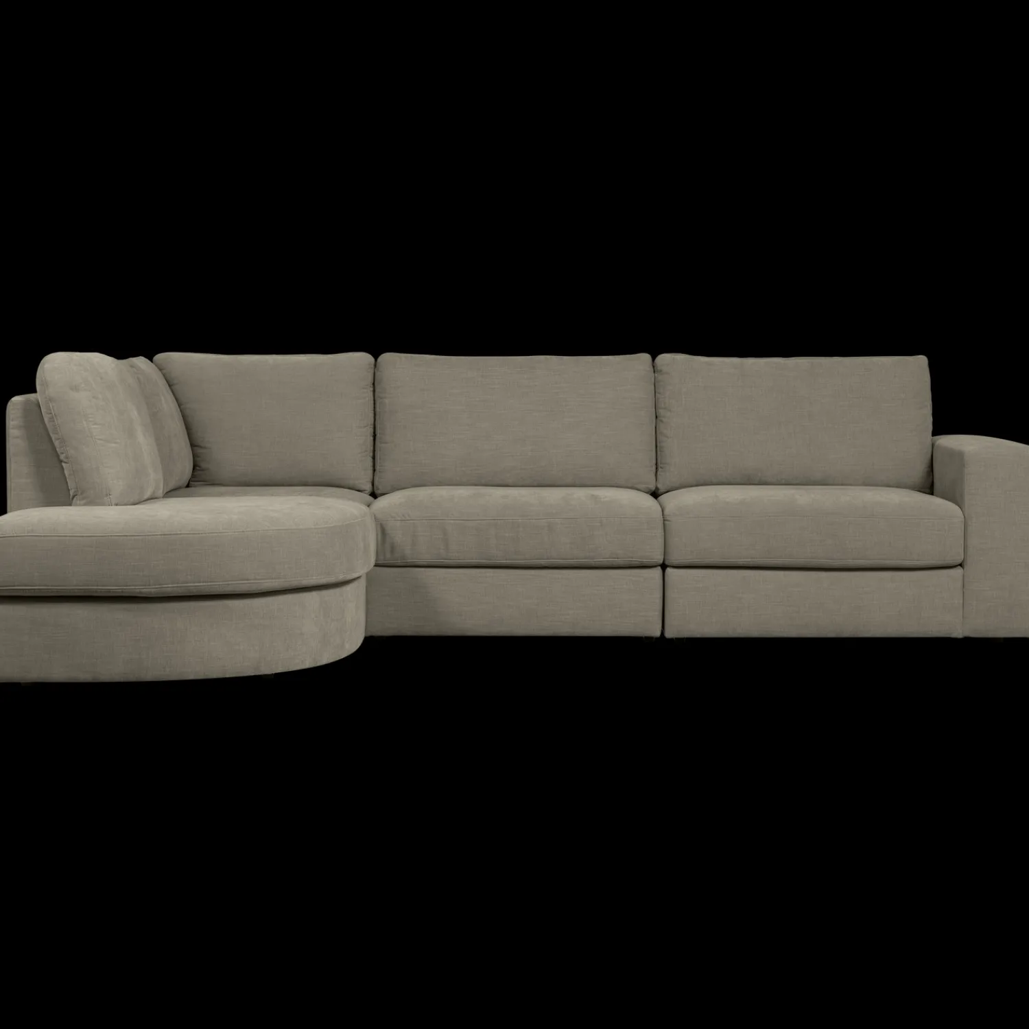 Hoekbanken-vtwonen Family Hoekbank Warm Grey