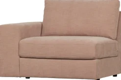 Elementenbanken-vtwonen Family 1-zits met arm links Elementenbank Pink