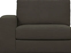 Elementenbanken-vtwonen Family 1-zits met arm links Elementenbank Anthracite