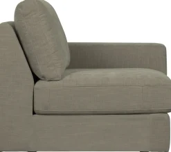 Elementenbanken-vtwonen Family 1-zits met arm rechts Elementenbank Warm Grey