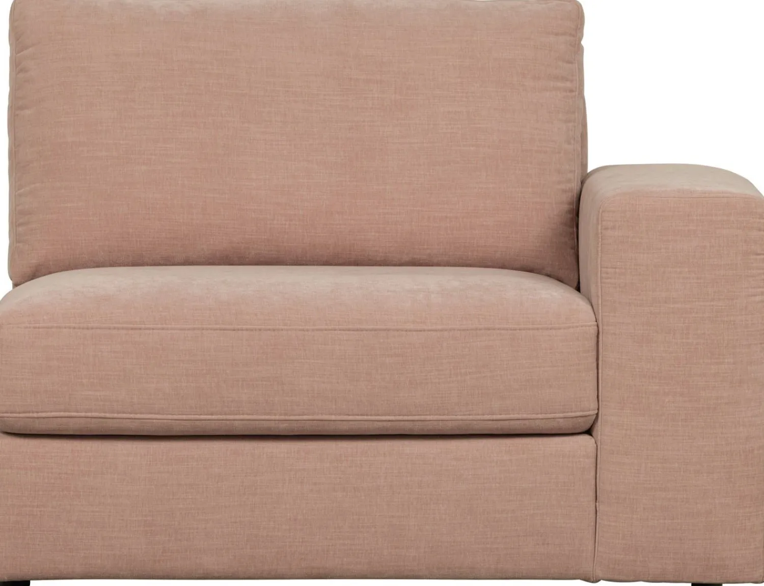 Elementenbanken-vtwonen Family 1-zits met arm rechts Elementenbank Pink