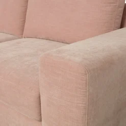 Elementenbanken-vtwonen Family 1-zits met arm rechts Elementenbank Pink