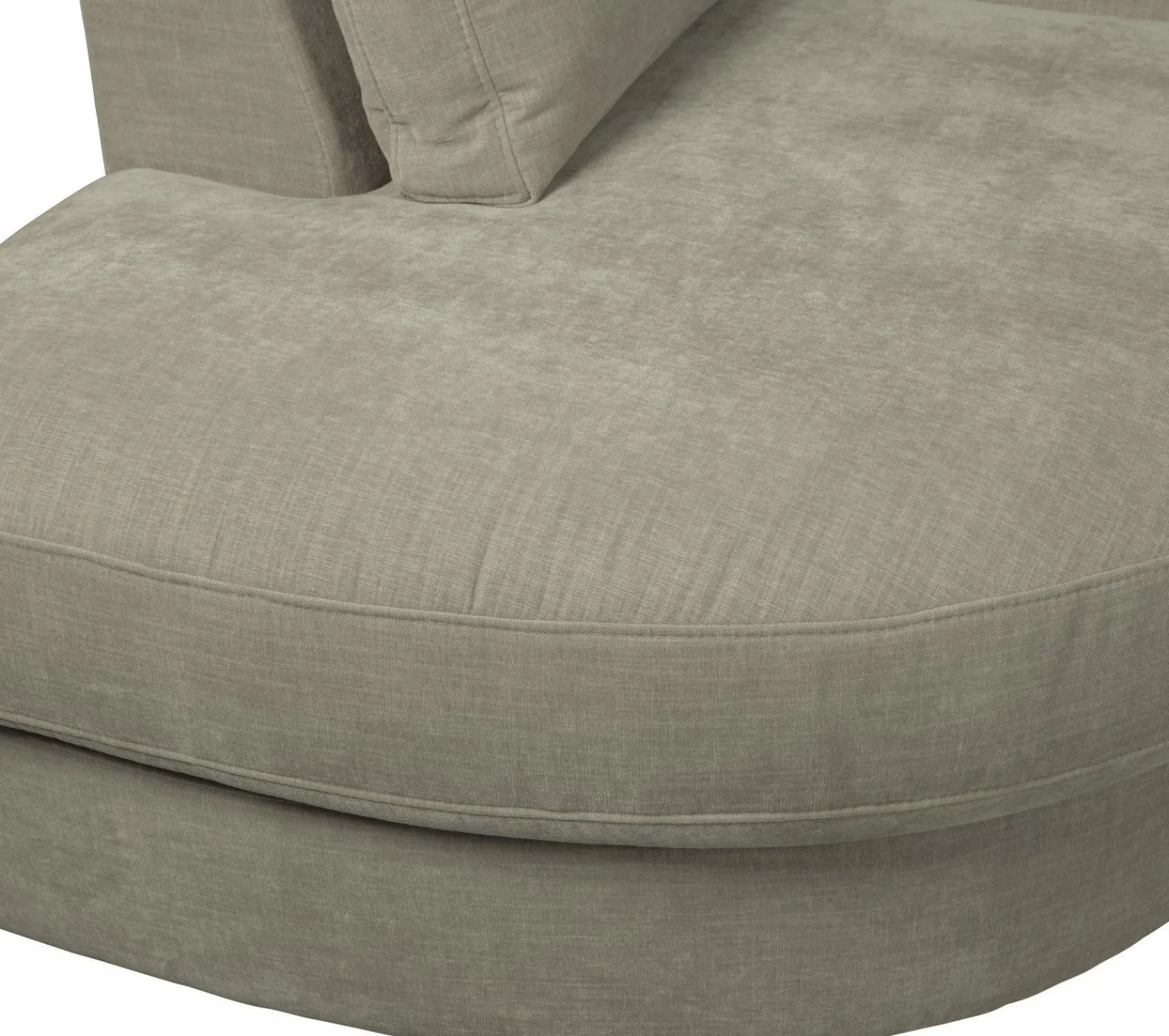 Elementenbanken-vtwonen Family 1-zits ronde hoek links Elementenbank Warm Grey