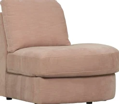 Elementenbanken-vtwonen Family 1-zits ronde hoek rechts Elementenbank Pink